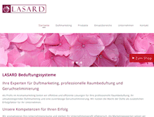 Tablet Screenshot of lasard.de